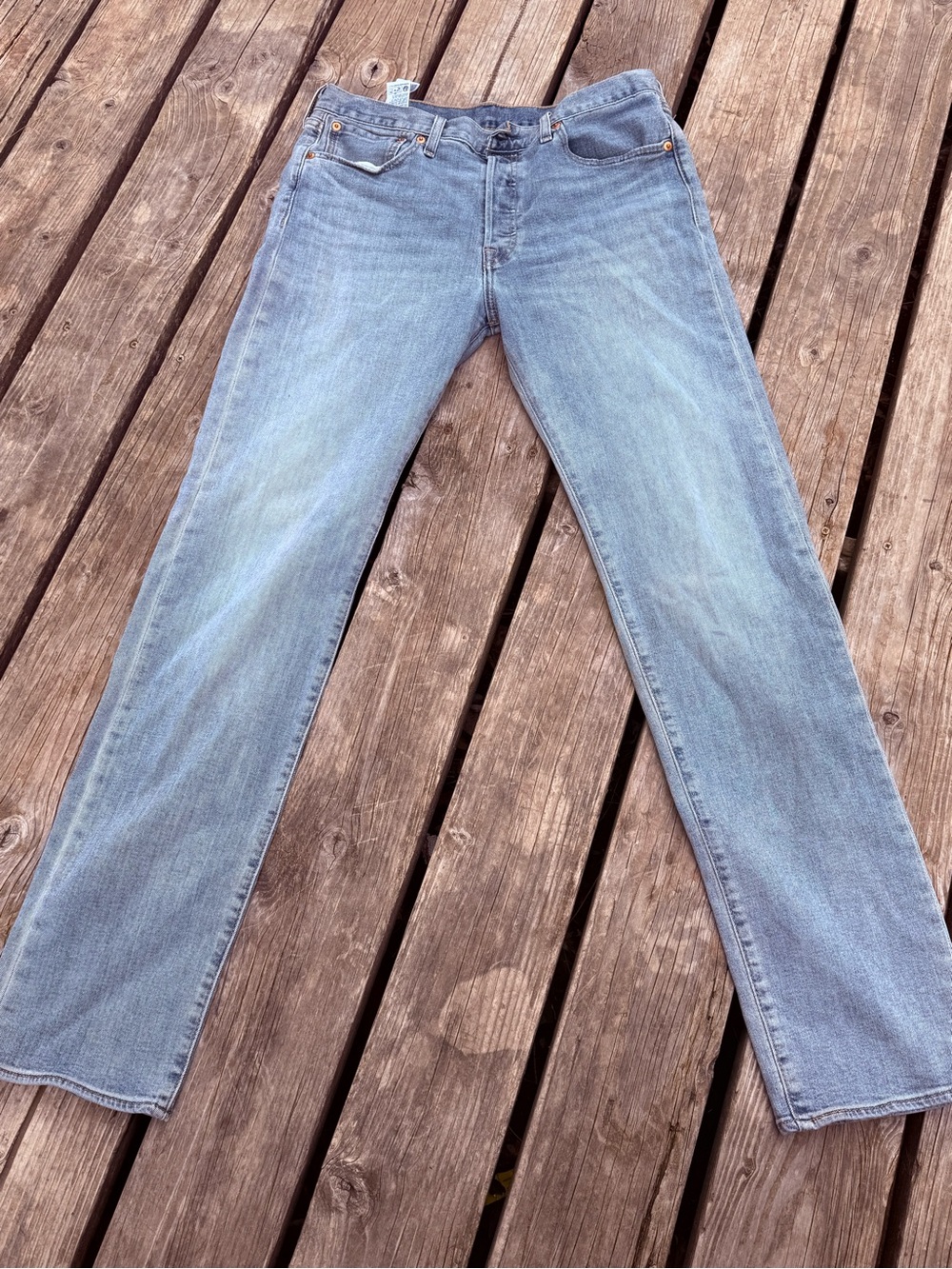 Levi's Men's Light Blue Straight Jeans